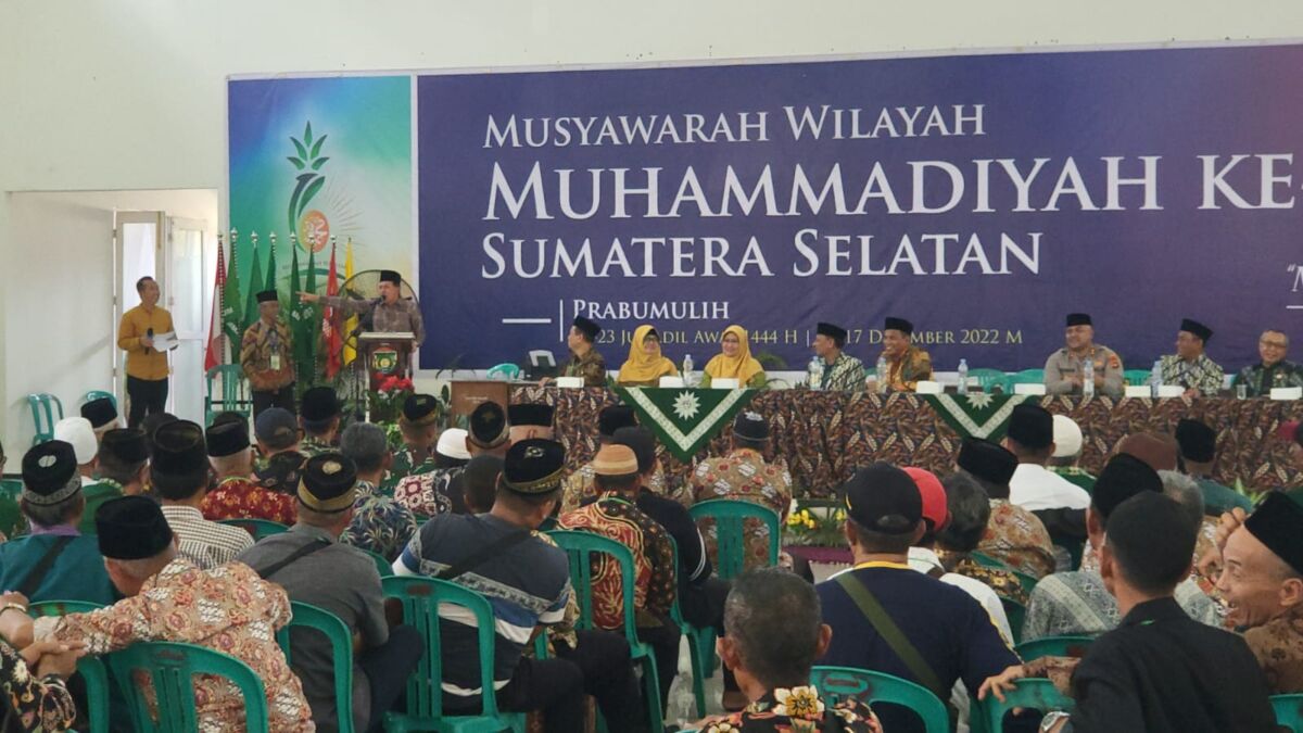 Ridwan Hayadin Gantikan Romli Jabat Ketua PWM Sumsel