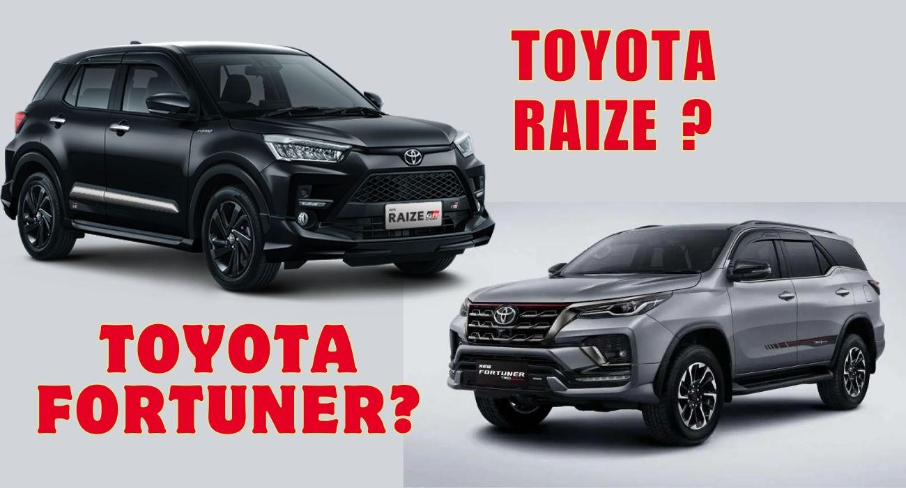 Toyota Raize, Fortuner atau Land Cruiser: Mana yang Cocok? Temukan Pilihan Terbaik Kamu Sekarang!