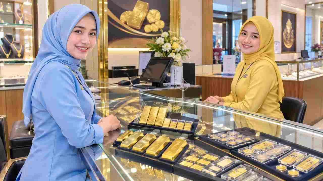 Harga Emas Pegadaian 19 Oktober 2026 Stagnan, Galeri24, Antam dan UBS Kompak Tak Berubah