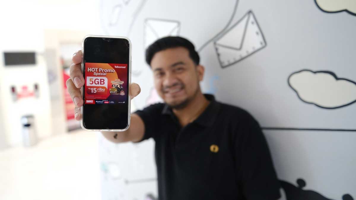 Telkomsel Hadirkan Hot Promo Spesial Paket Data Mulai dari Rp 15 Ribu, Berhadiah Motor dan Emas