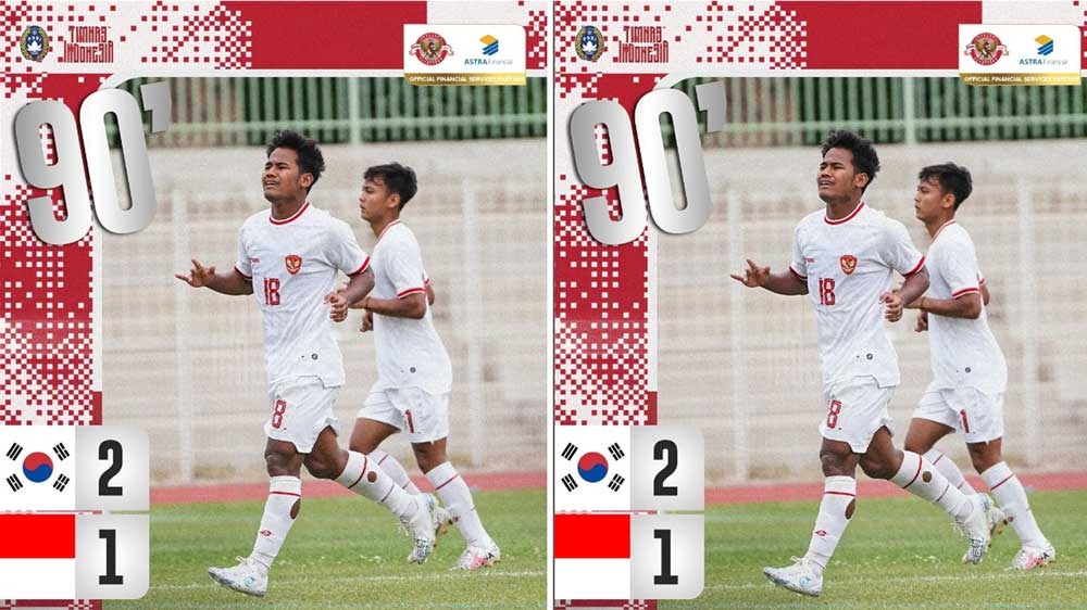 Hasil Akhir Toulon Cup 2024, Timnas Indonesia U20 vs Korea Selatan: Kalah 1-2, Garuda Nusantara Posisi Buncit