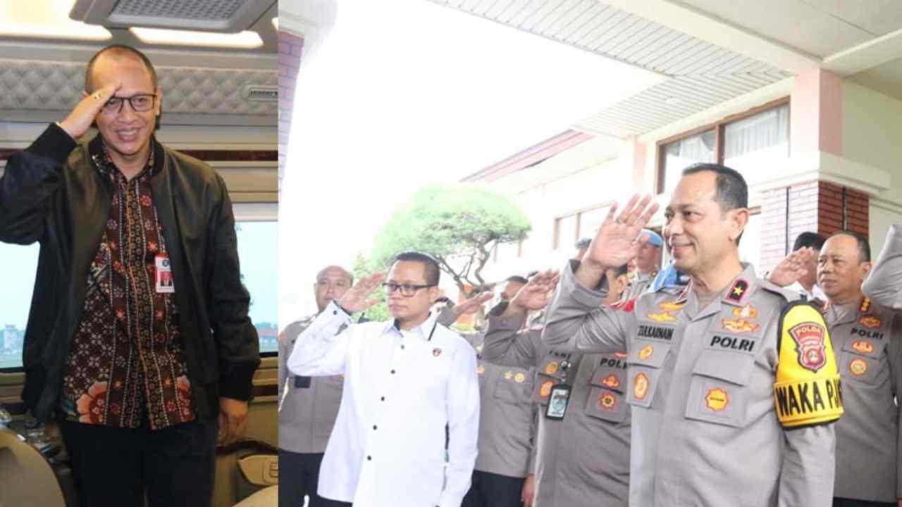 Usai Sertijab Kapolda Sumsel, Wakapolda Resmi Antarkan Waka BSSN RI 