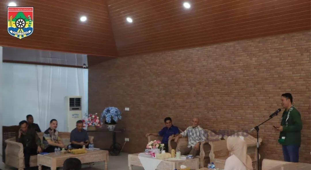 Wako Terima Kunjungan Sekaligus Audiensi Bersama Bupati-Wabup Rejang Lebong