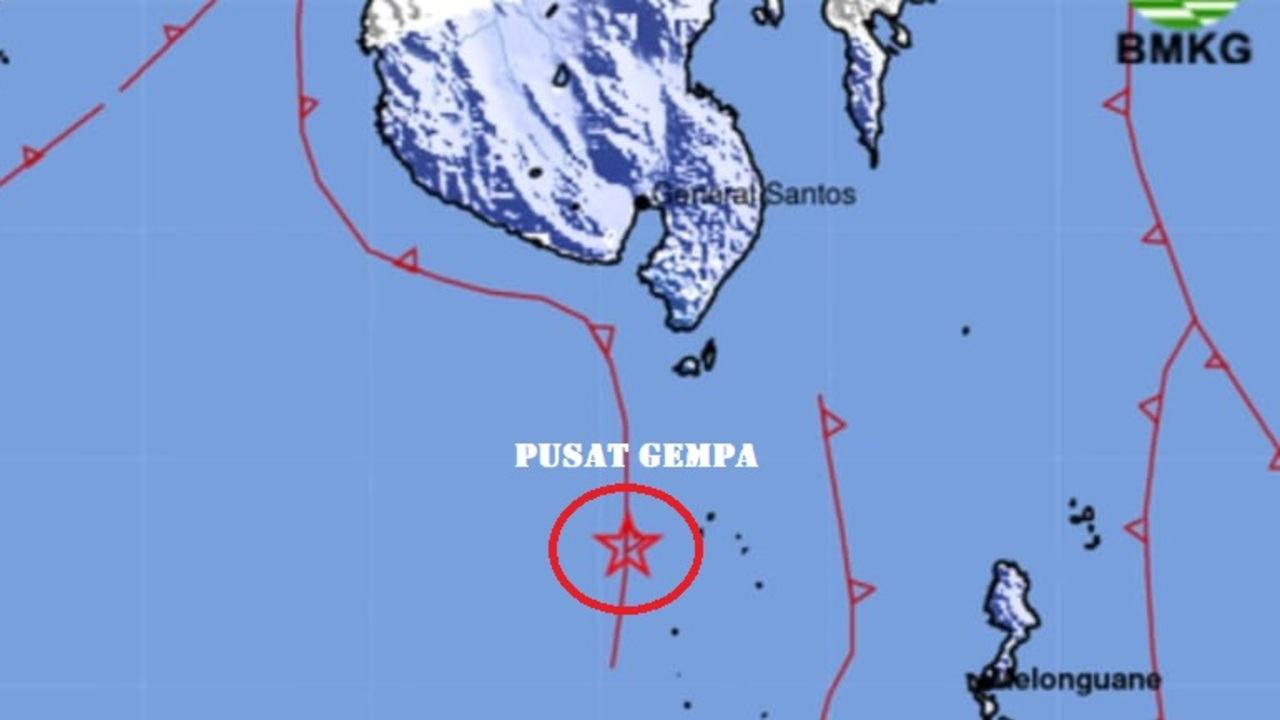 Update BMKG, Gempa 5.1 Magnitudo Guncang Kepulauan Sangihe Sulut, Tak Berpotensi Tsunami