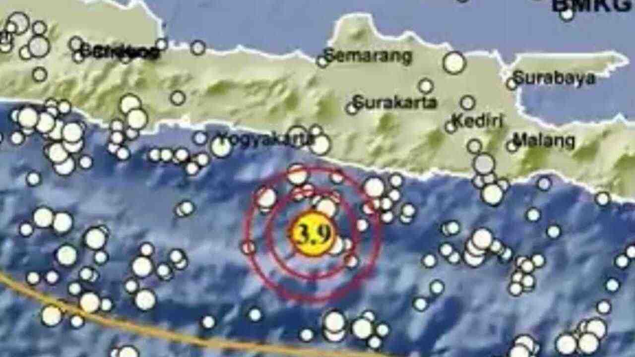 Gempa Magnitudo 3,9 Guncang Gunung Kidul pada Kedalaman 10 Km, Tak Berpotensi Tsunami