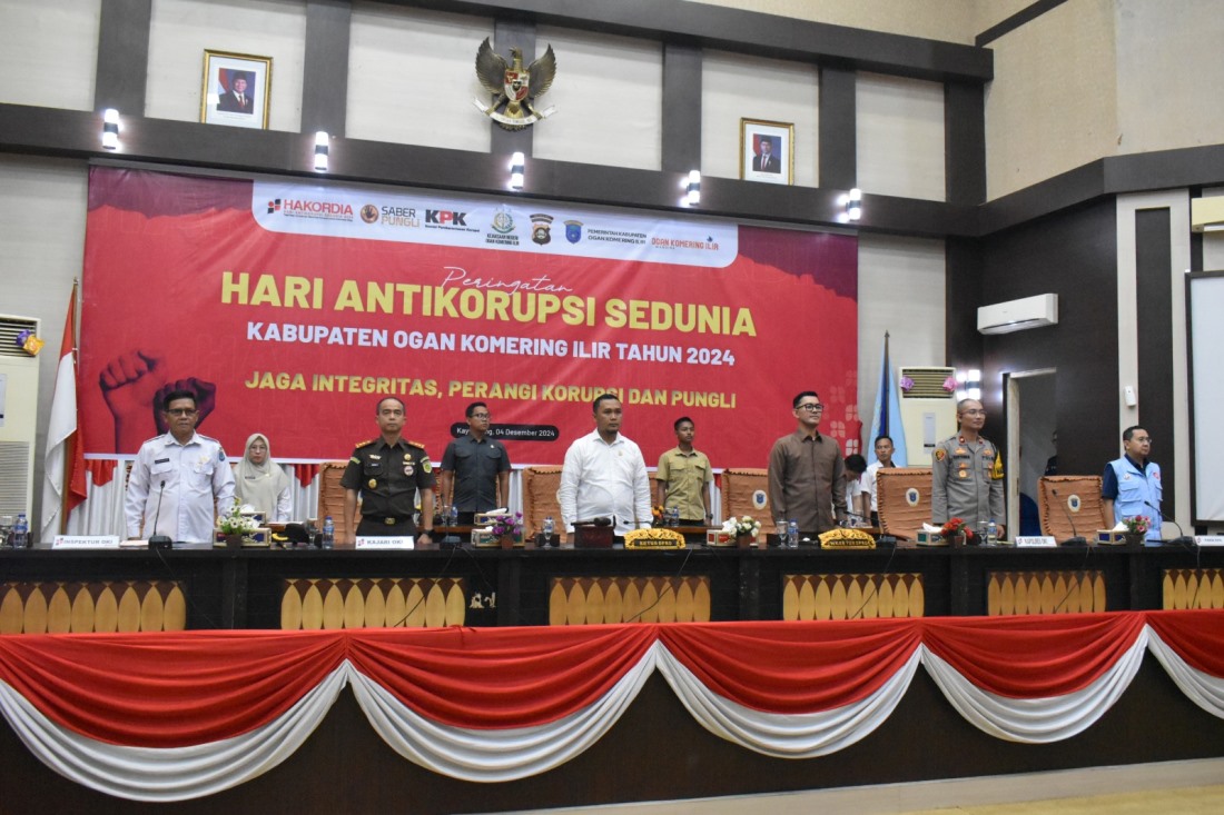 HAKORDIA 2024! Anggota DPRD OKI Dibekali Pengetahuan Anti Korupsi