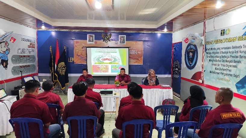 Lapas Sekayu Gelar Sosialisasi Pencegahan Kanker Sedini Mungkin