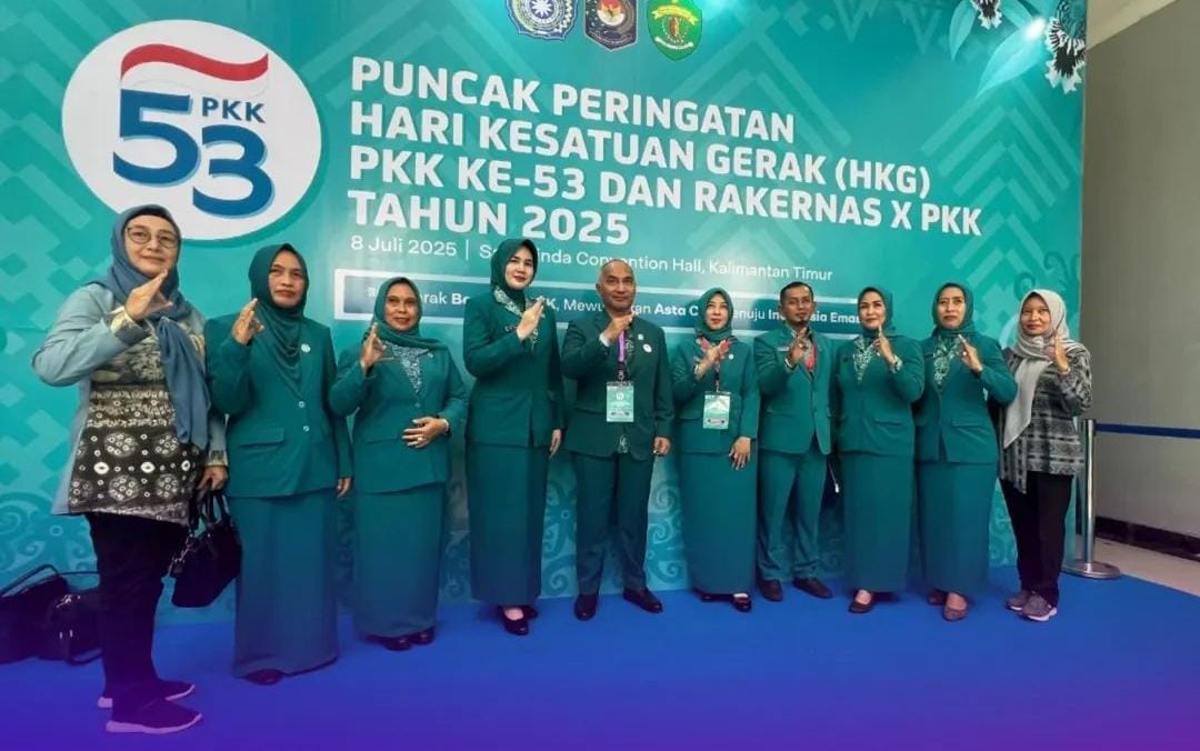 Tim PKK Musi Rawas Hadiri Raker Nasional di Samarinda