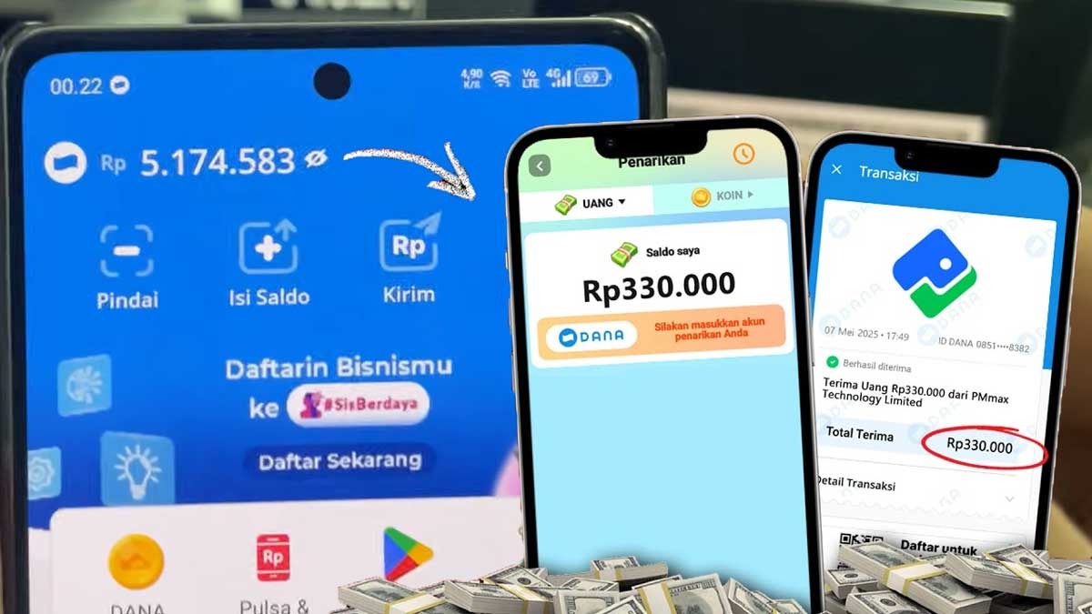 Rezeki Nomplok! Aplikasi Game Saldo DANA Gratis, Cair ke Dompet Digital