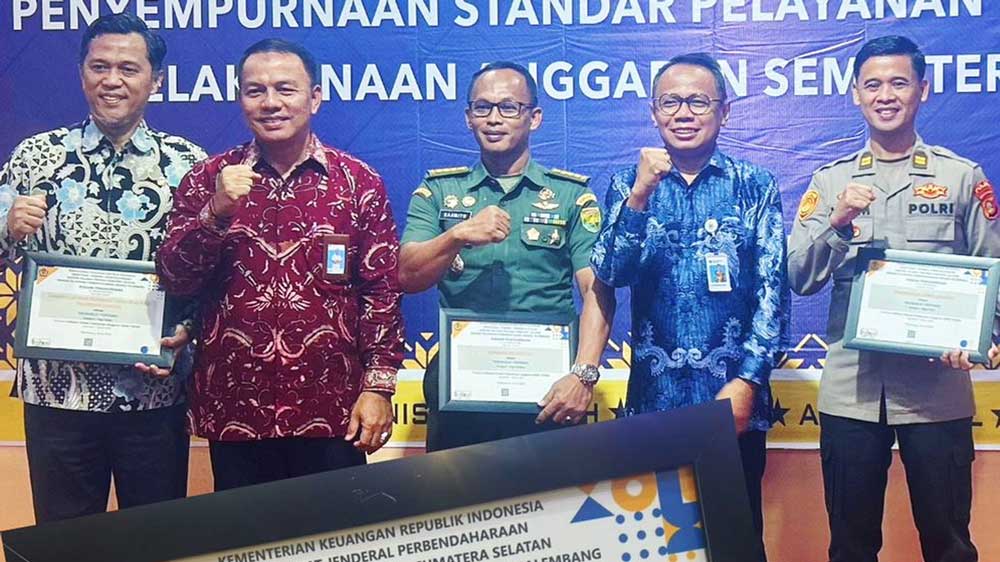 Spripim Polda Sumsel Raih Penghargaan dari KPPN Palembang, Apa Itu?