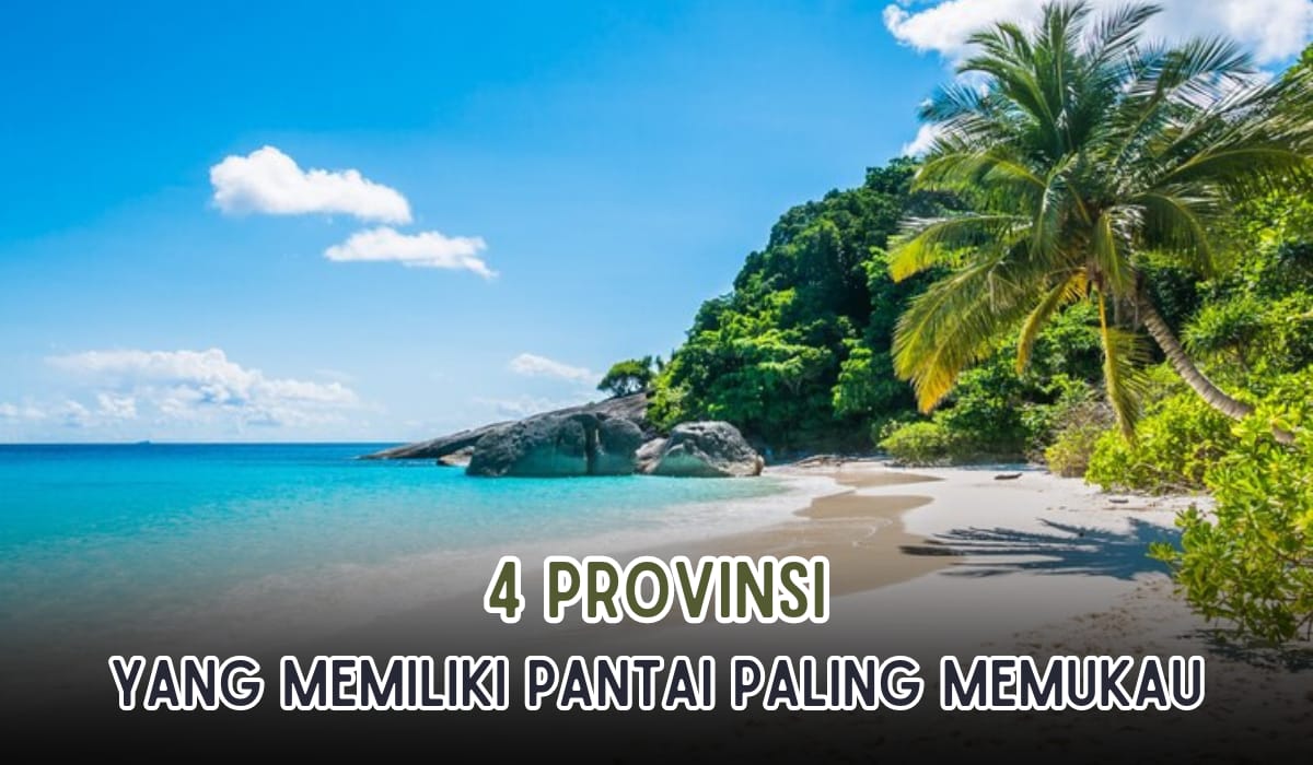 4 Provinsi di Indonesia yang Memiliki Pantai Paling Memukau, Keindahannya Bisa Buat Kamu Tersihir!