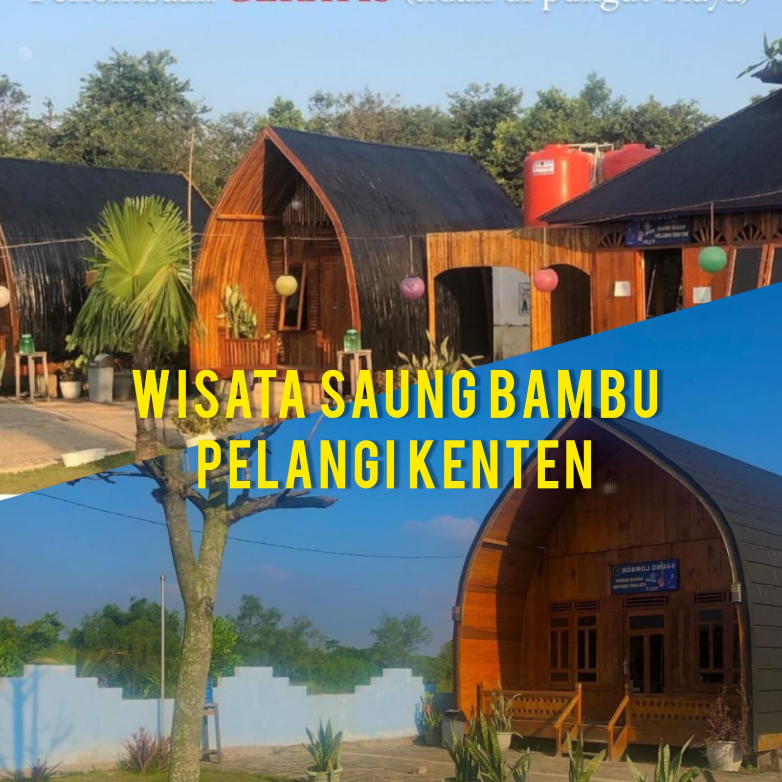 10 Wahana Yang Bisa Kamu Coba Saat Berwisata ke Saung Bambu Pelangi Kenten di Palembang