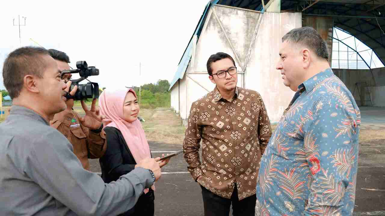 Delegasi Rumania Tinjau Lapter Sekayu, Bahas 12 Peluang Investasi Strategis