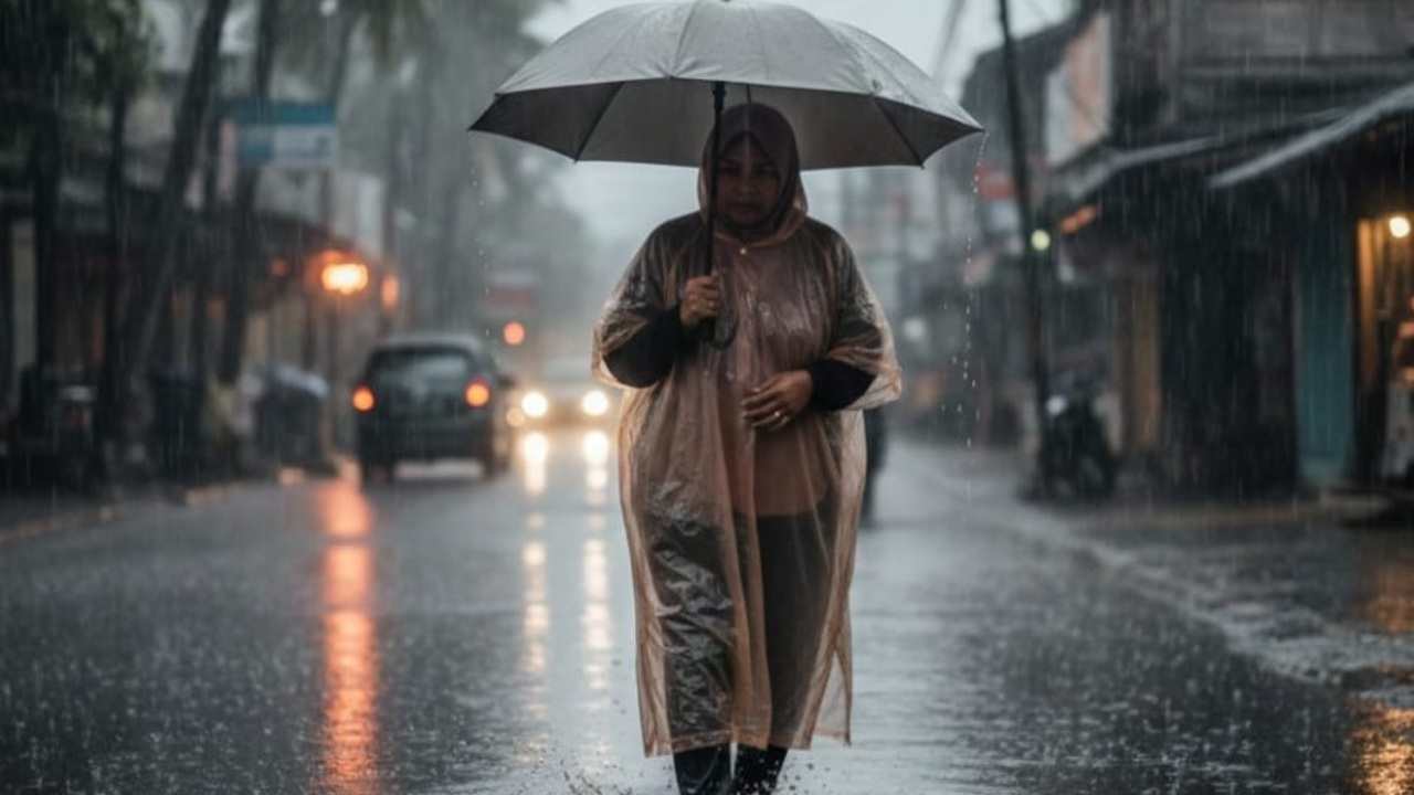 Hujan Masih Mendominasi! BMKG Prediksi Cuaca Sumsel Hari Ini, Prabumulih Berpotensi Hujan Petir