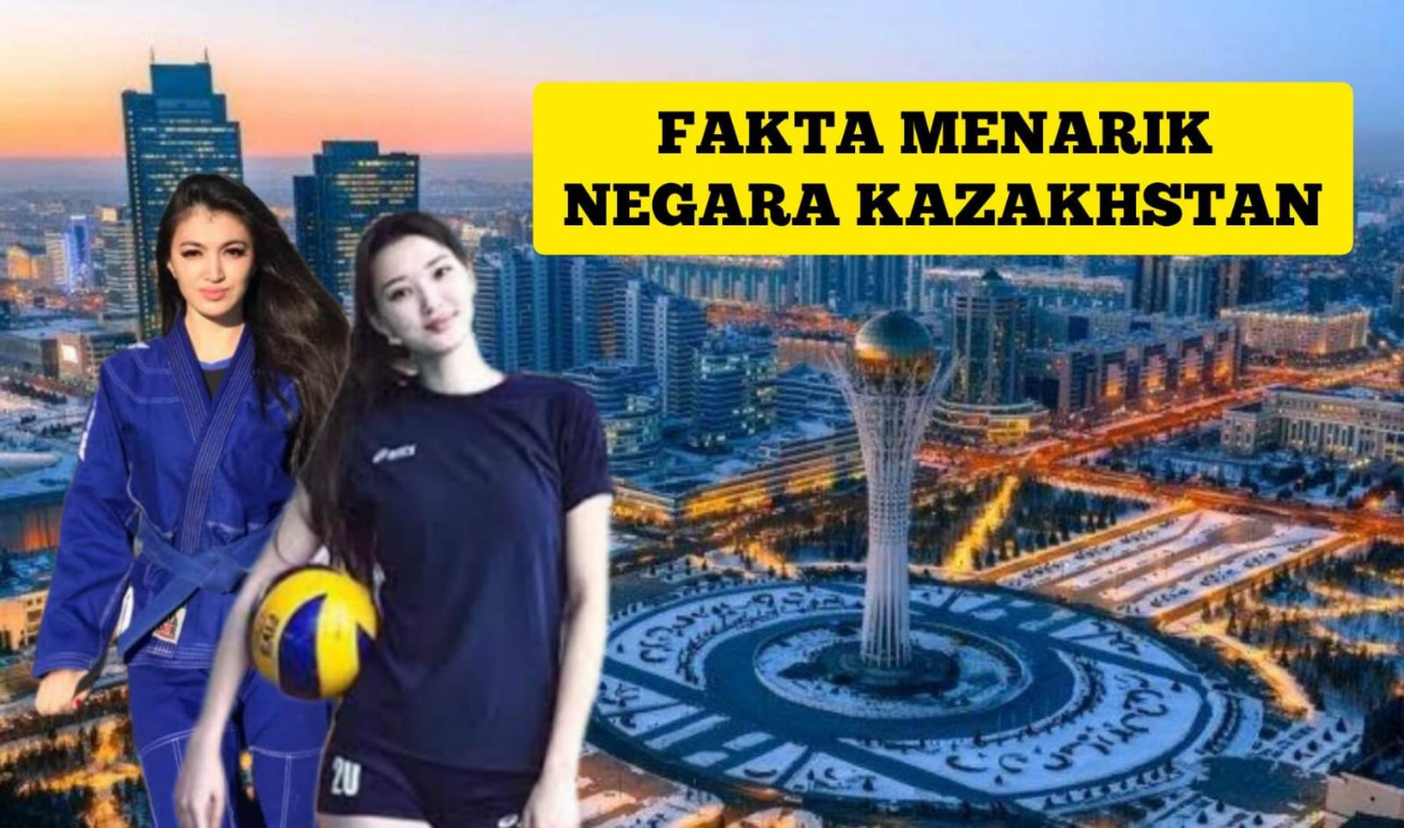 Fakta Unik Kazakhstan yang Merupakan Negara Terbesar di Asia Tengah, Penghasil Cewek Cantiknya Termasuk! 