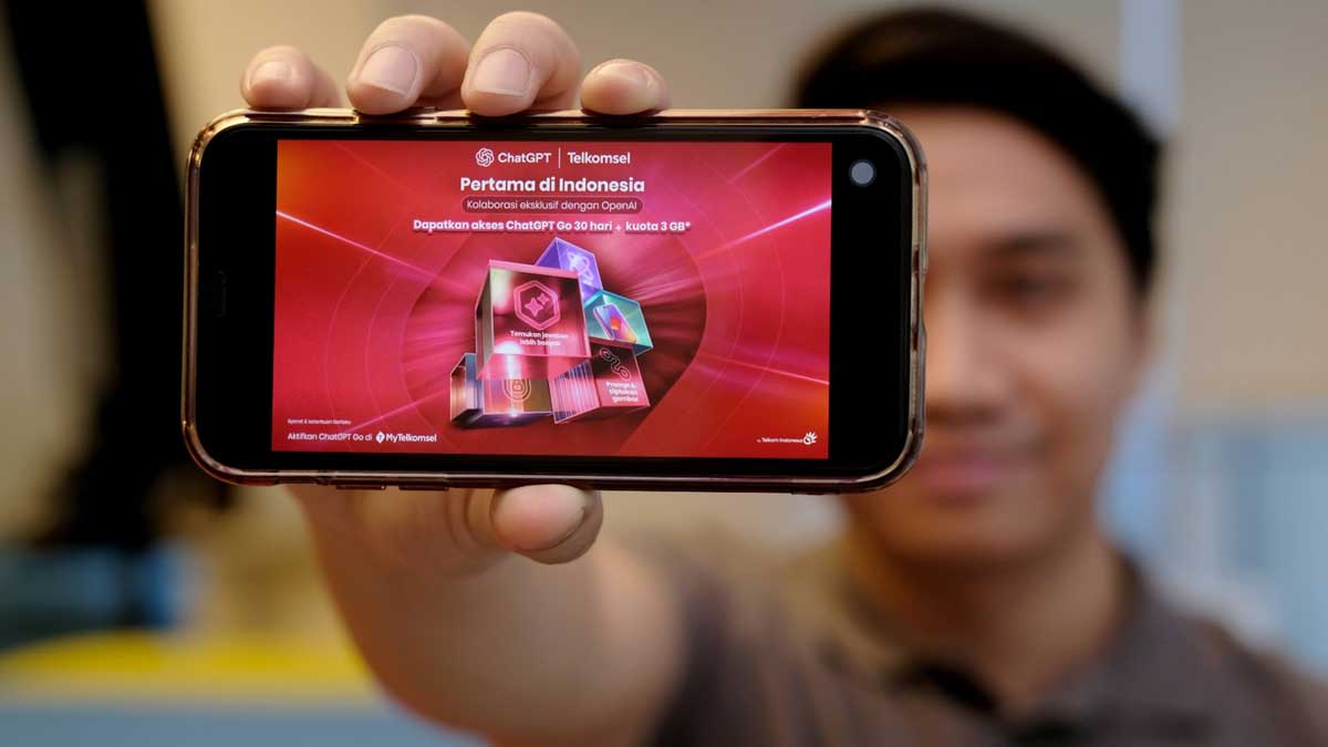 Telkomsel Gandeng OpenAI Luncurkan Promo Bundel ChatGPT Go Mulai Rp50.000, Pertama di Asia Tenggara