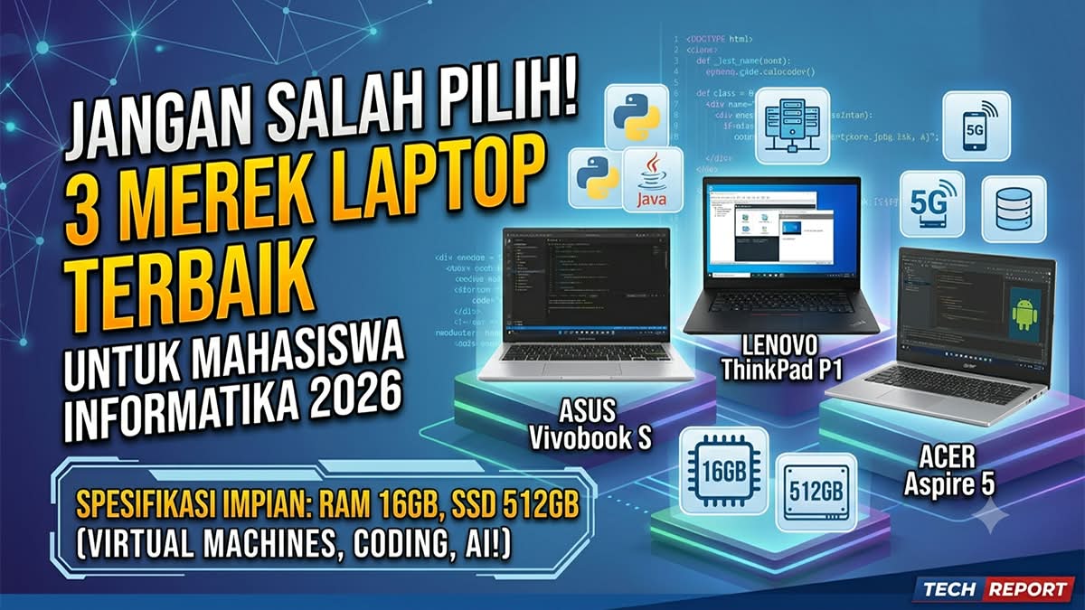 Tanpa Perlu Kartu Grafis Khusus: Solusi Cerdas Pilih Laptop Ekonomis yang Tangguh untuk Pengembangan Web