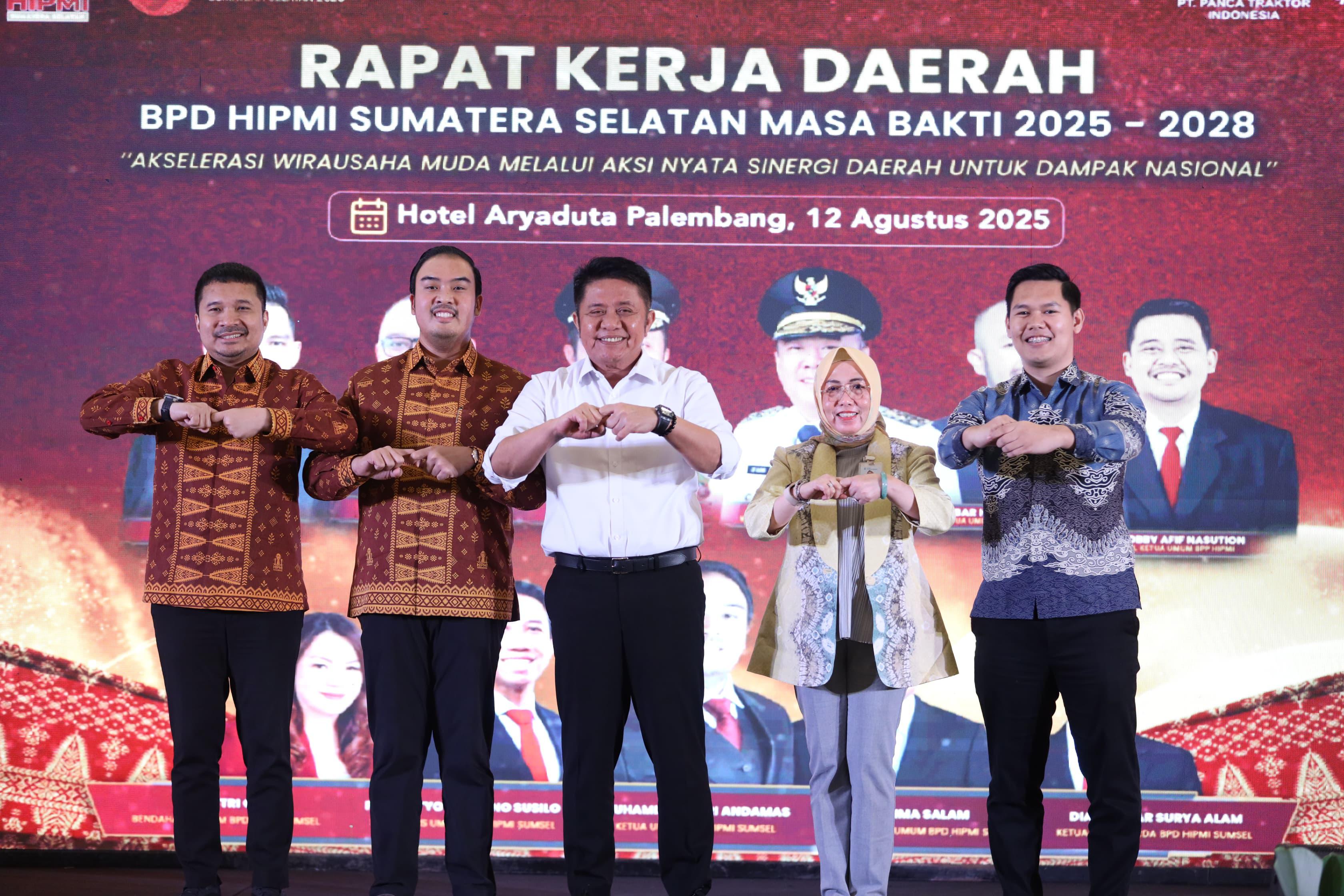 Gandeng HIPMI, Herman Deru Makin Optimis Cetak 100.000 Sultan Muda di Sumsel