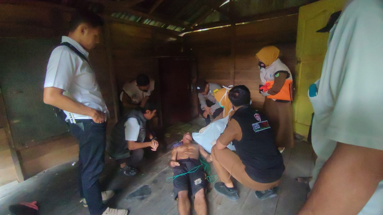 Pria Asal Muba Akhiri Hidup dengan Seutas Tali Tambang Plastik