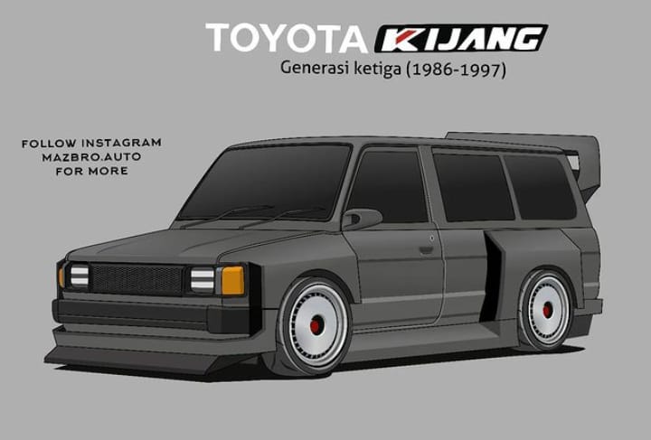 WOW! Dari Toyota Kijang Sampai Dengan Mitsubishi lencer, Ini Daftar Mobil Jadul Mulai Rp 20 Jutaan