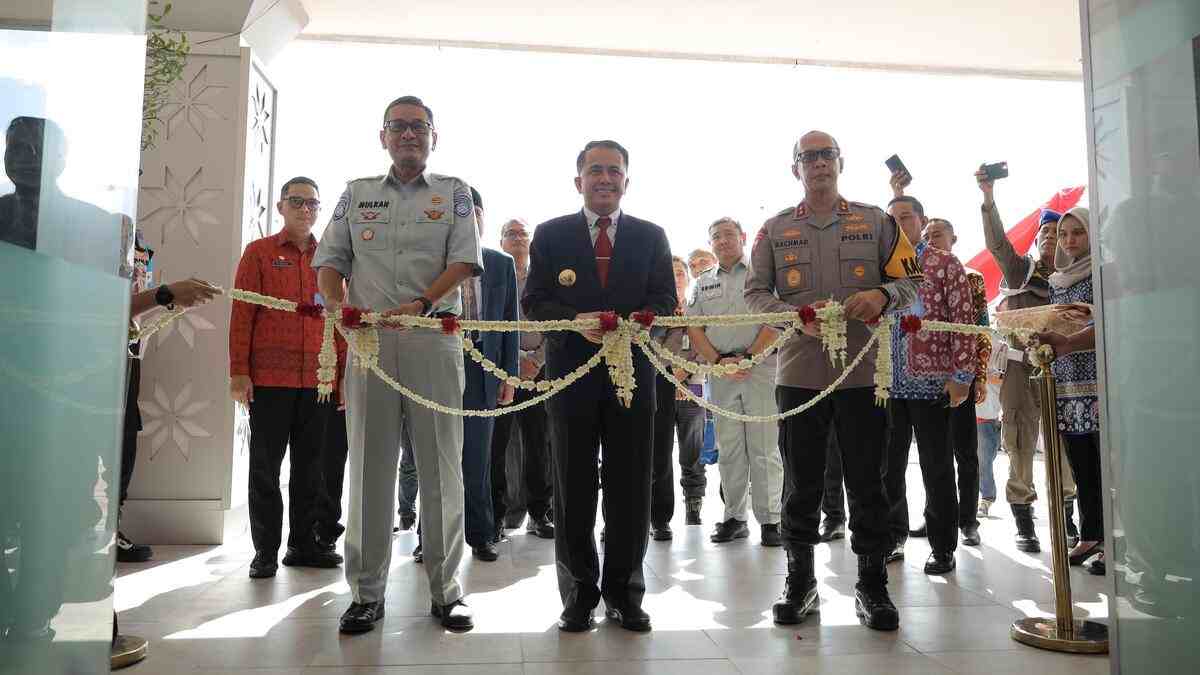 Tingkatkan Pelayanan Ke Masyarakat, Pj Gubernur Sumsel Resmikan Gedung Kantor UPTB PPD Wilayah Palembang IV 