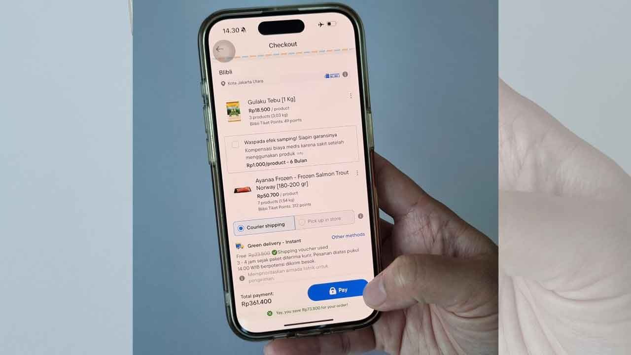 Blibli dan Grab Hadirkan Green Delivery, Gunakan Kendaraan Ramah Lingkungan, Berlaku Untuk Jarak 10 Km 