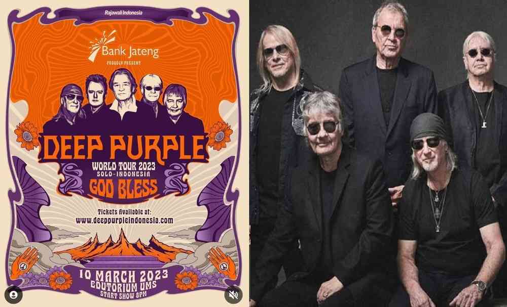 Nonton Konser Deep Purple? Kamu Harus Hapal Lirik Lagu Ini