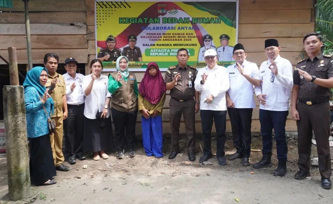 Pemkab Musi Rawas Kembali Bedah Rumah Tidak Layak Huni