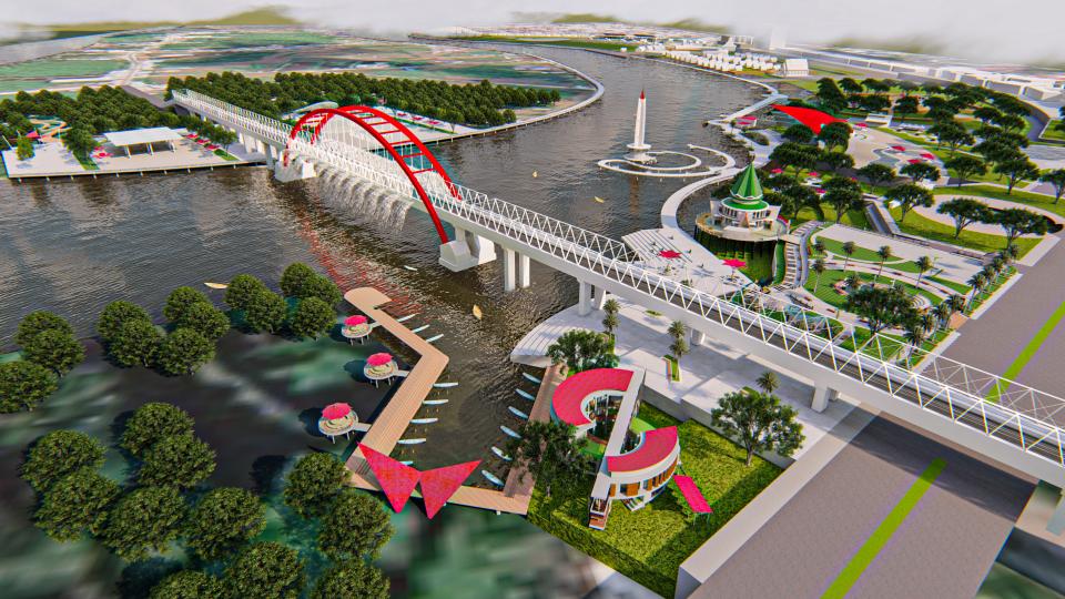 Sudah Berusia 23 Tahun, Jembatan di Kalimantan Tengah Pakai Teknologi Modern Ini, Tahu Gak?