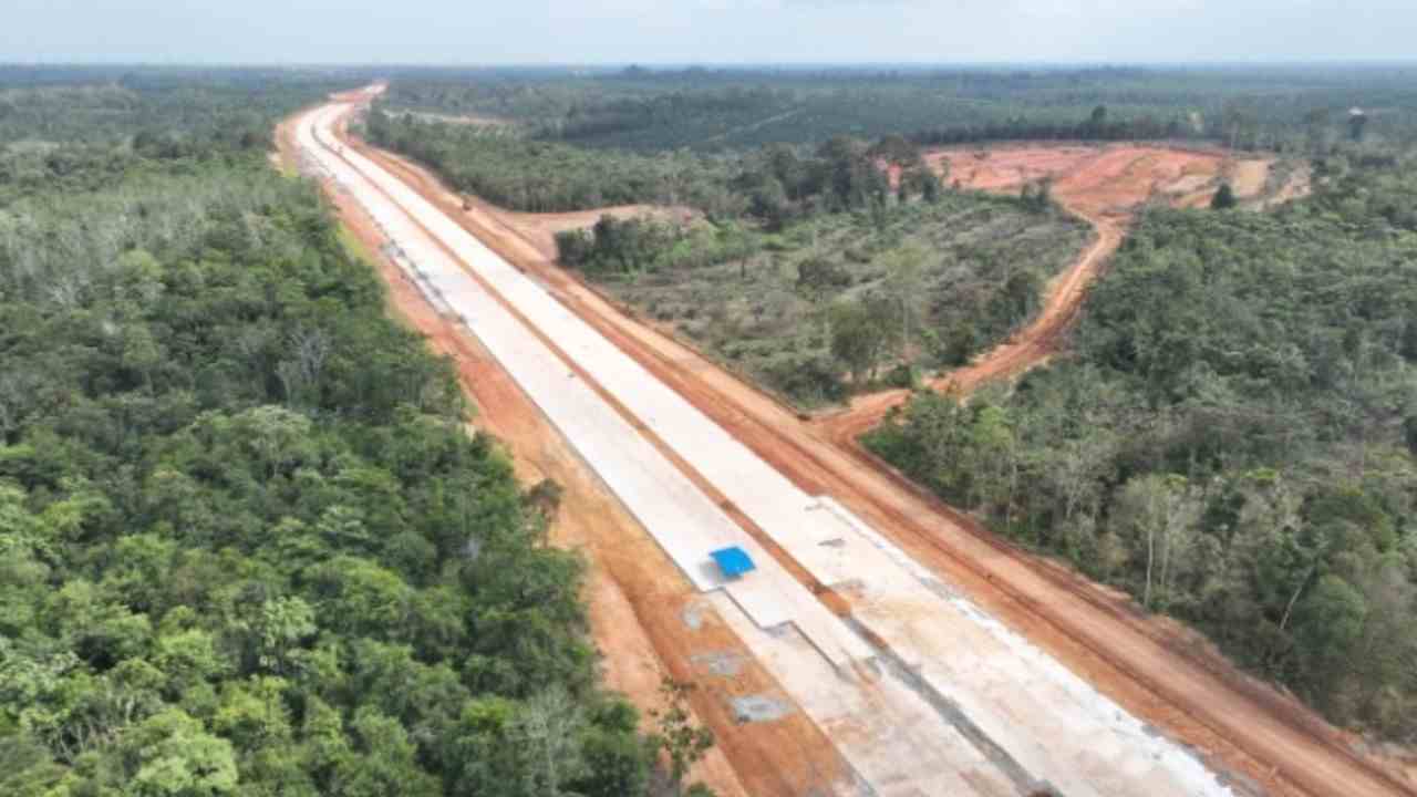 Tol Betung-Jambi Seksi IV Dikebut, Progres Pembangunan Fisik Sudah 68, 28 persen!