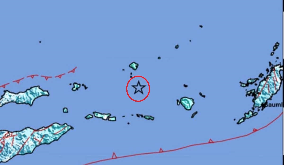 Pagi Ini, Gempa Laut 6,3 Magnitudo Guncang Maluku Barat Daya