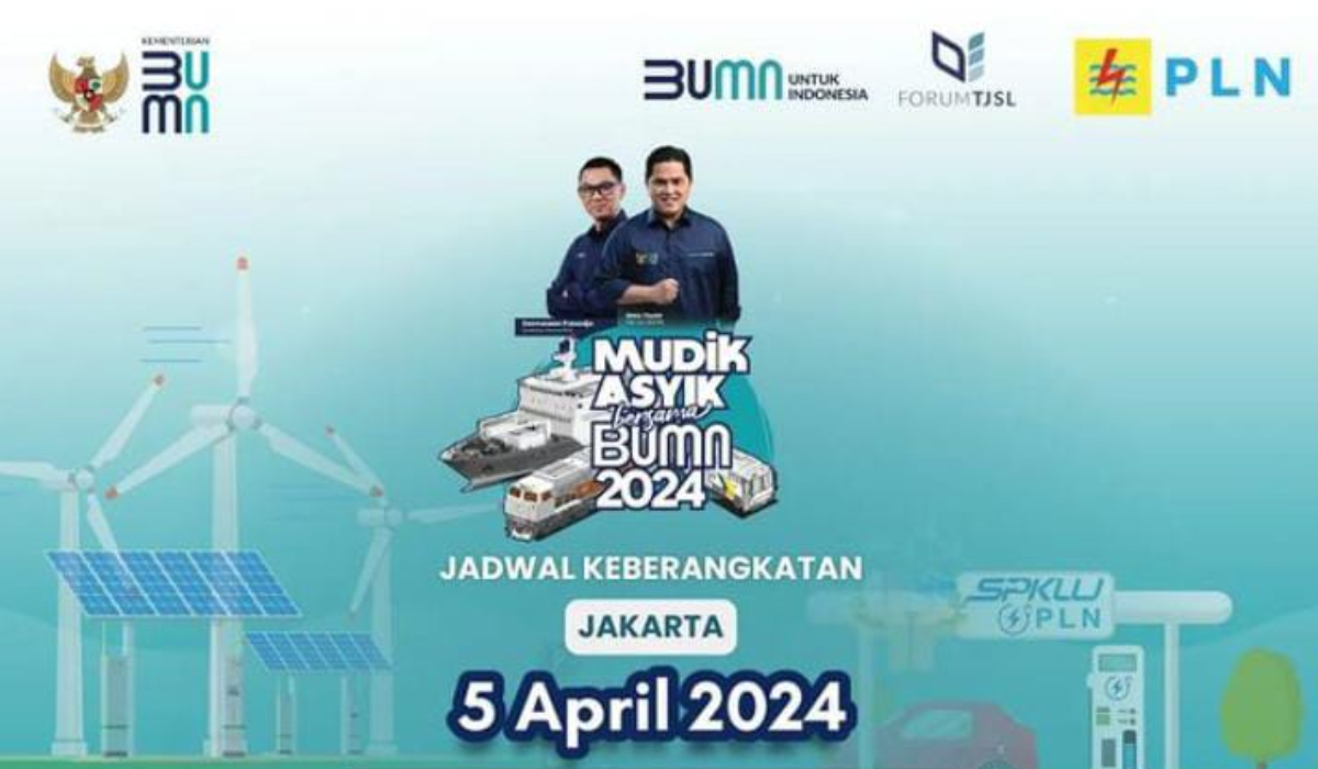 Kolaborasi Bersama BUMN, PLN Adakan Mudik Gratis 2024, Simak Syarat dan Jadwalnya Disini!