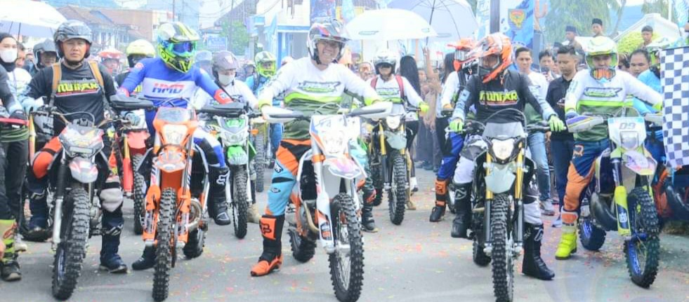 Event JASS ke-10, Ratusan Rider Jelajahi Alam di Muara Dua