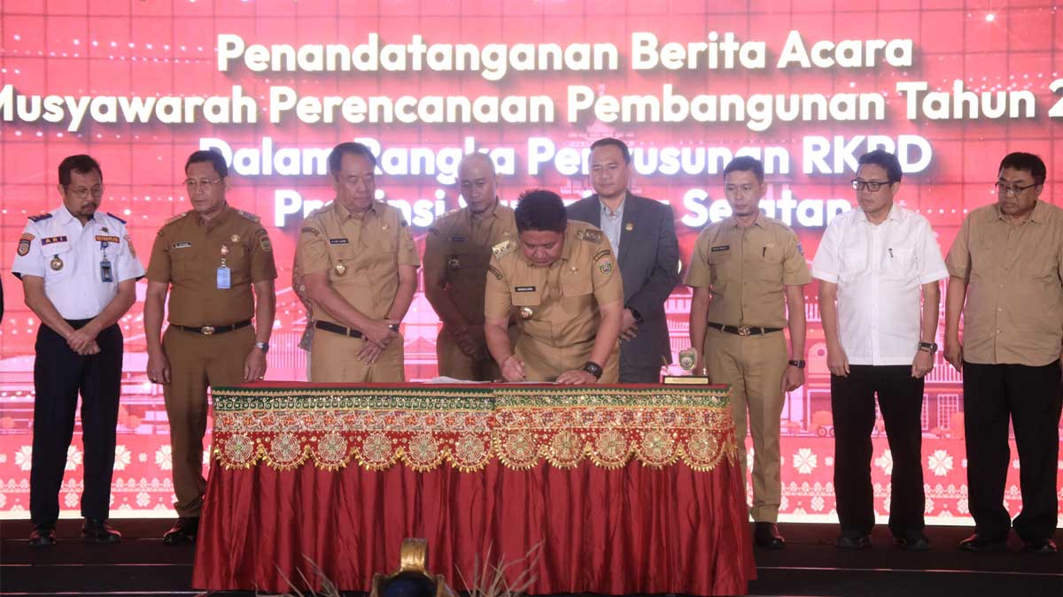 Gubernur Sumsel Paparkan 7 Program Prioritas Dalam Musrenbang 2025 dan RKPD 2026, Apa Saja?