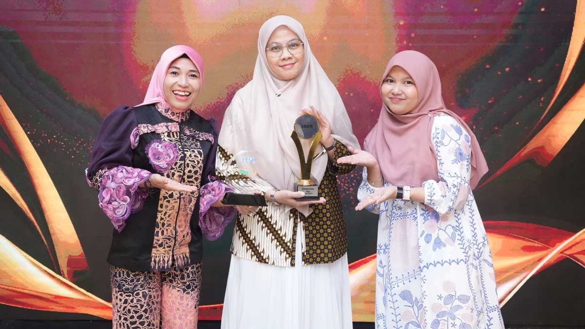 UMKM Berjaya, Bukit Asam Dianugerahi Penghargaan Pembina Terbaik