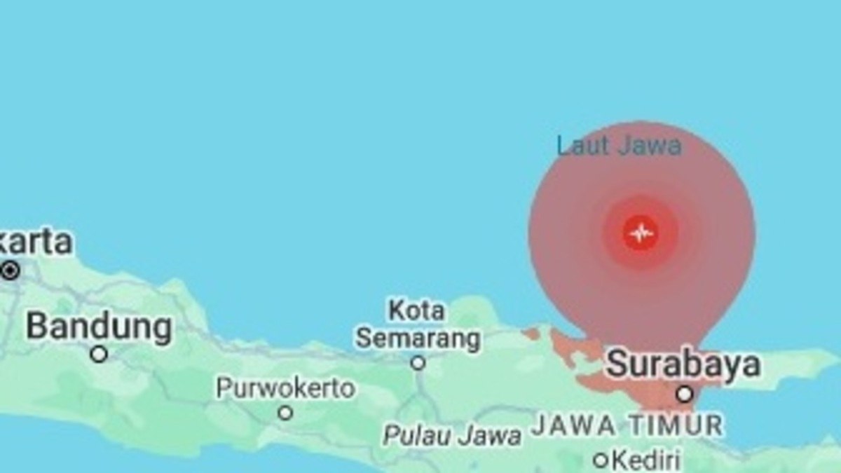 Gempa M 6,5 Guncang Tuban, Dampak Kerusakan di Pulau Bawean, BMKG: Tidak Berpotensi Tsunami 