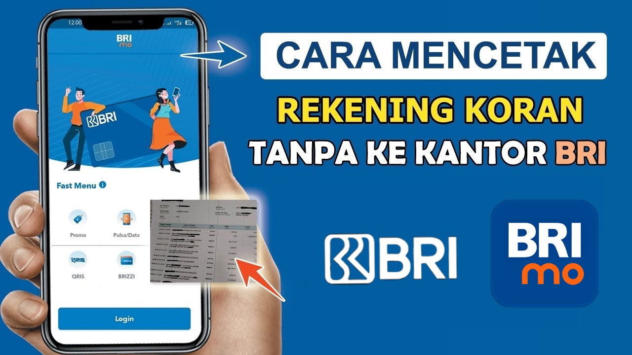 Ingin Cetak Rekening Koran BRI? Begini Caranya, Bisa Secara Online dan Cetak Sendiri