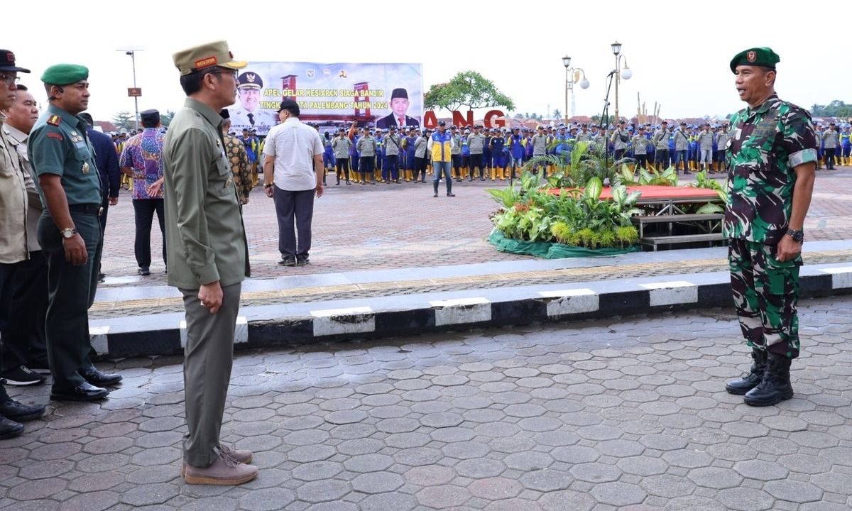 Ratu Dewa Bersama TNI-Polri Siapkan Tim Siaga Banjir 2024, Ada 8 Sub DAS Banjir 