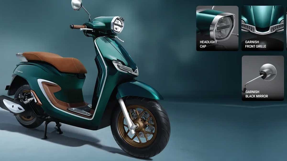 BARU RILIS! Honda Stylo 160, Skutik Retro Yang Larinya Kencang, Cek ...