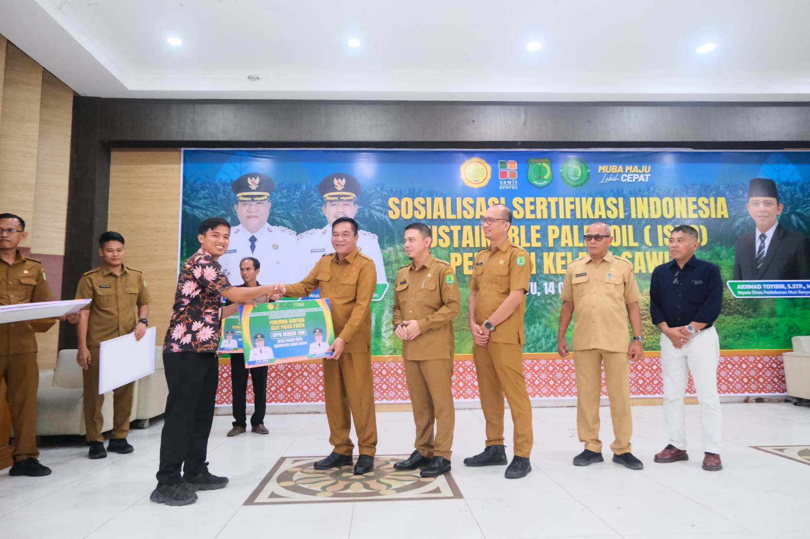 50 Persen Perusahaan  Kelapa Sawit di Muba Baru Miliki Sertifikat ISPO