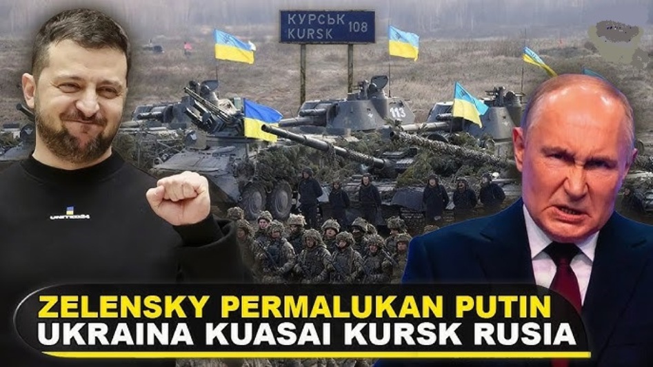 Serang Balik Rusia, Ukraina Berhasil Menguasai Wilayah Kursk