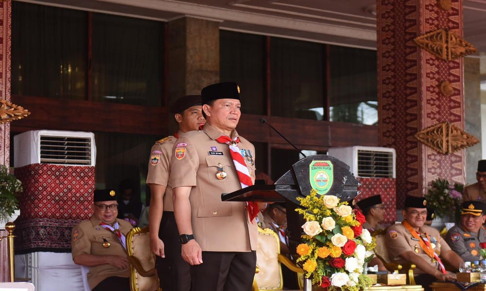 Pemprov Sumsel Dukung Pramuka Menjadi Garda Terdepan Dalam Membangun Bangsa