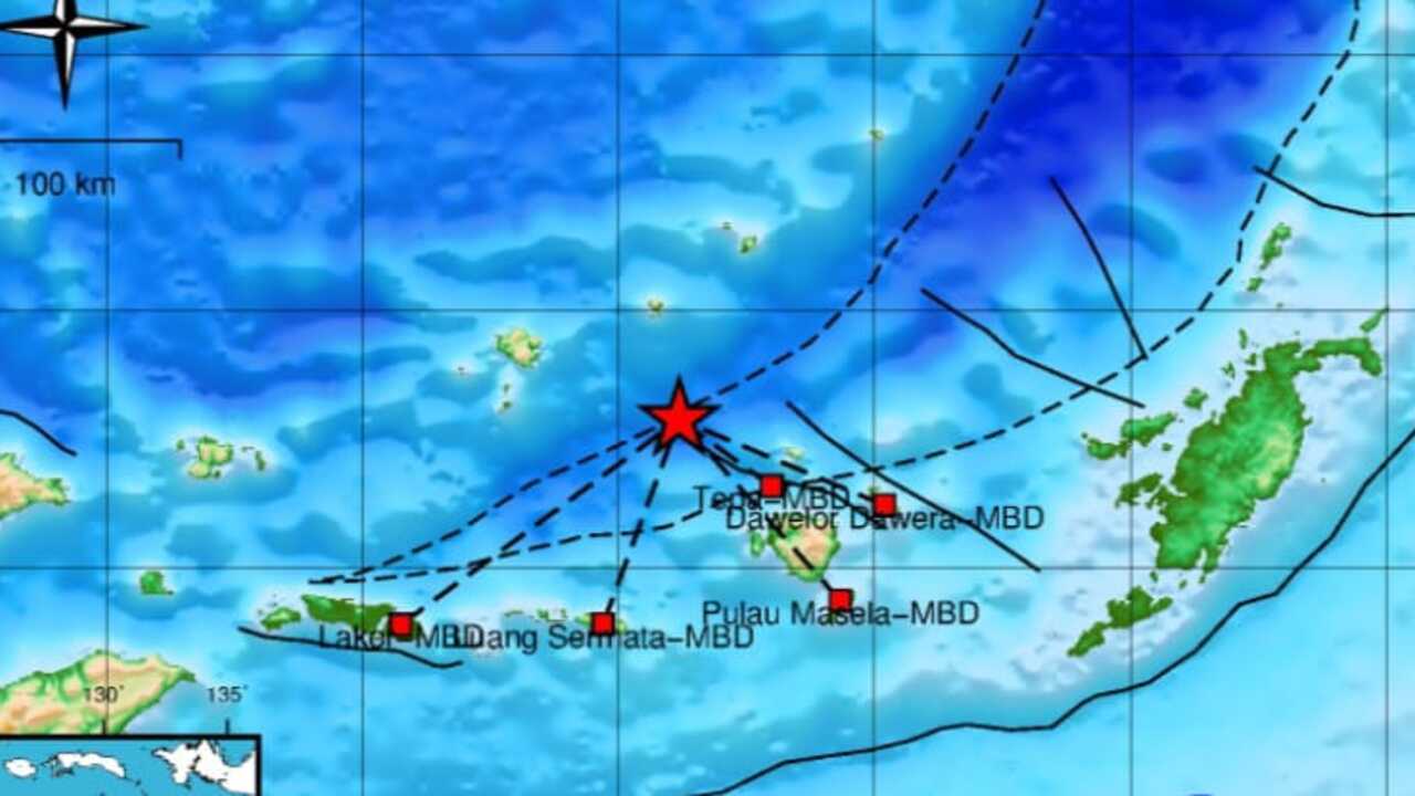 Gempa 4.7 Magnitudo Guncang Maluku Barat Daya, pada Kedalaman 155 Km, Tak Berpotensi Tsunami