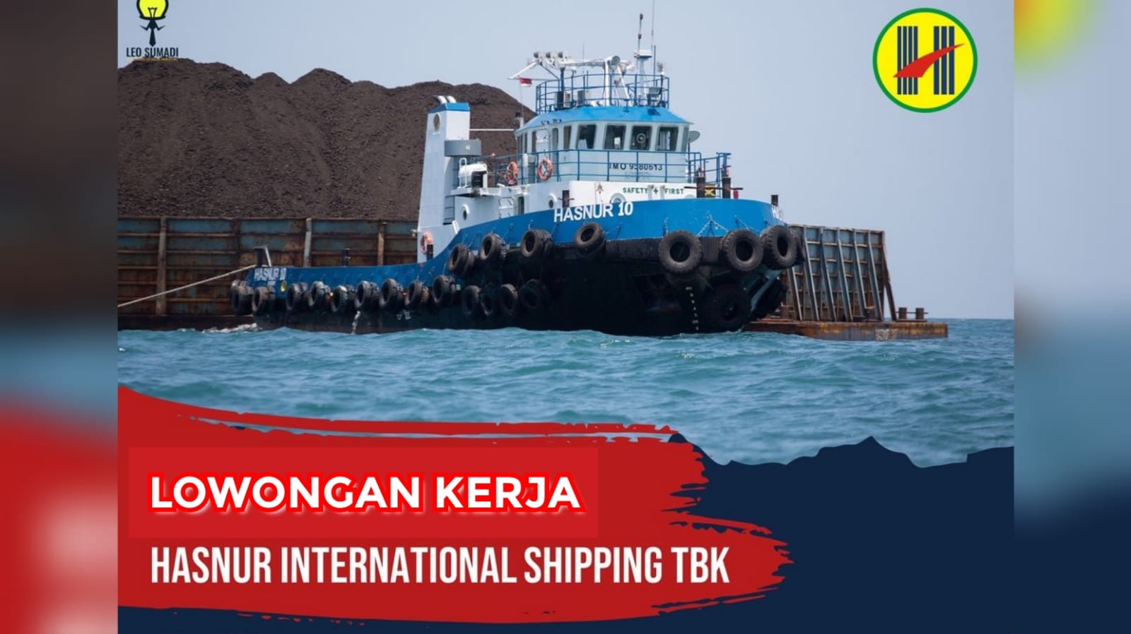 Lowongan Kerja PT Hasnur Internasional Shipping Tbk (HAIS) Untuk Sarjana hukum Universitas Terkemuka