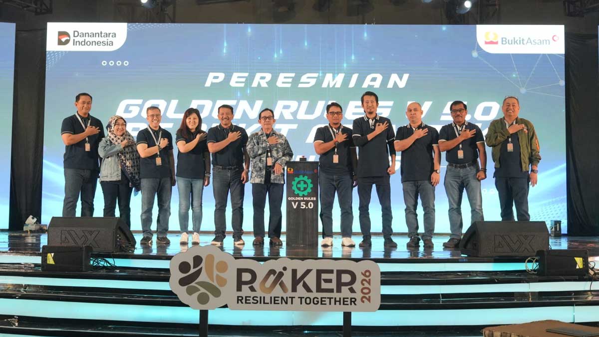 Target Produksi Naik, PTBA Luncurkan Golden Rules 5.0 Demi Operasional Tanpa Kecelakaan