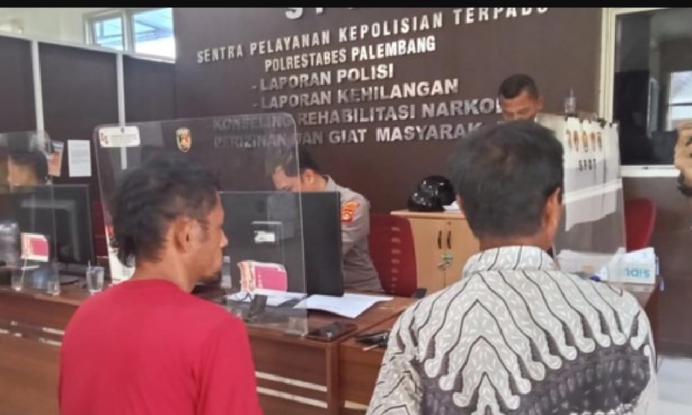 GILAK! Pompa Baru Pemberian Pemkot Palembang Digondol Orang 