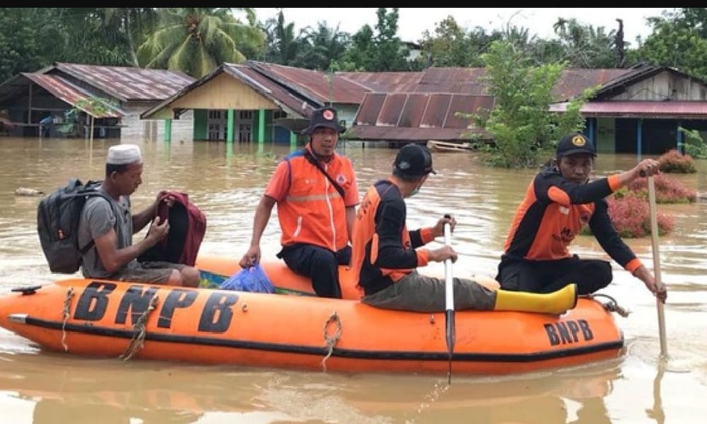 WADUH! BPBD Catat 115 Bencana di Sumsel, Kini Banjir-Angin Puting Beliung Dominasi 