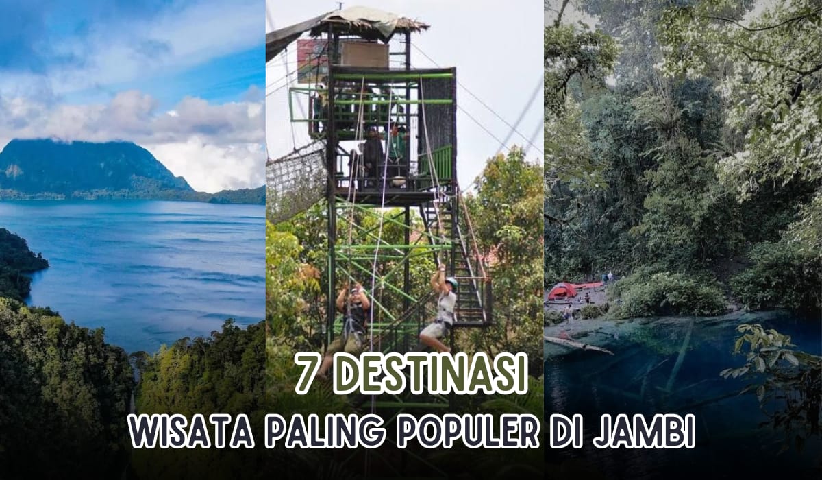 7 Destinasi Wisata Paling Populer di Jambi yang Buat Rasa Penat Langsung Hilang, Ada Wahana Setinggi 15 Meter!