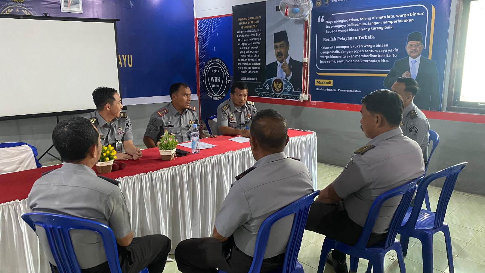 Kalapas Sekayu Pimpin Rapat Koordinasi Internal Jelang Idul Adha 2025