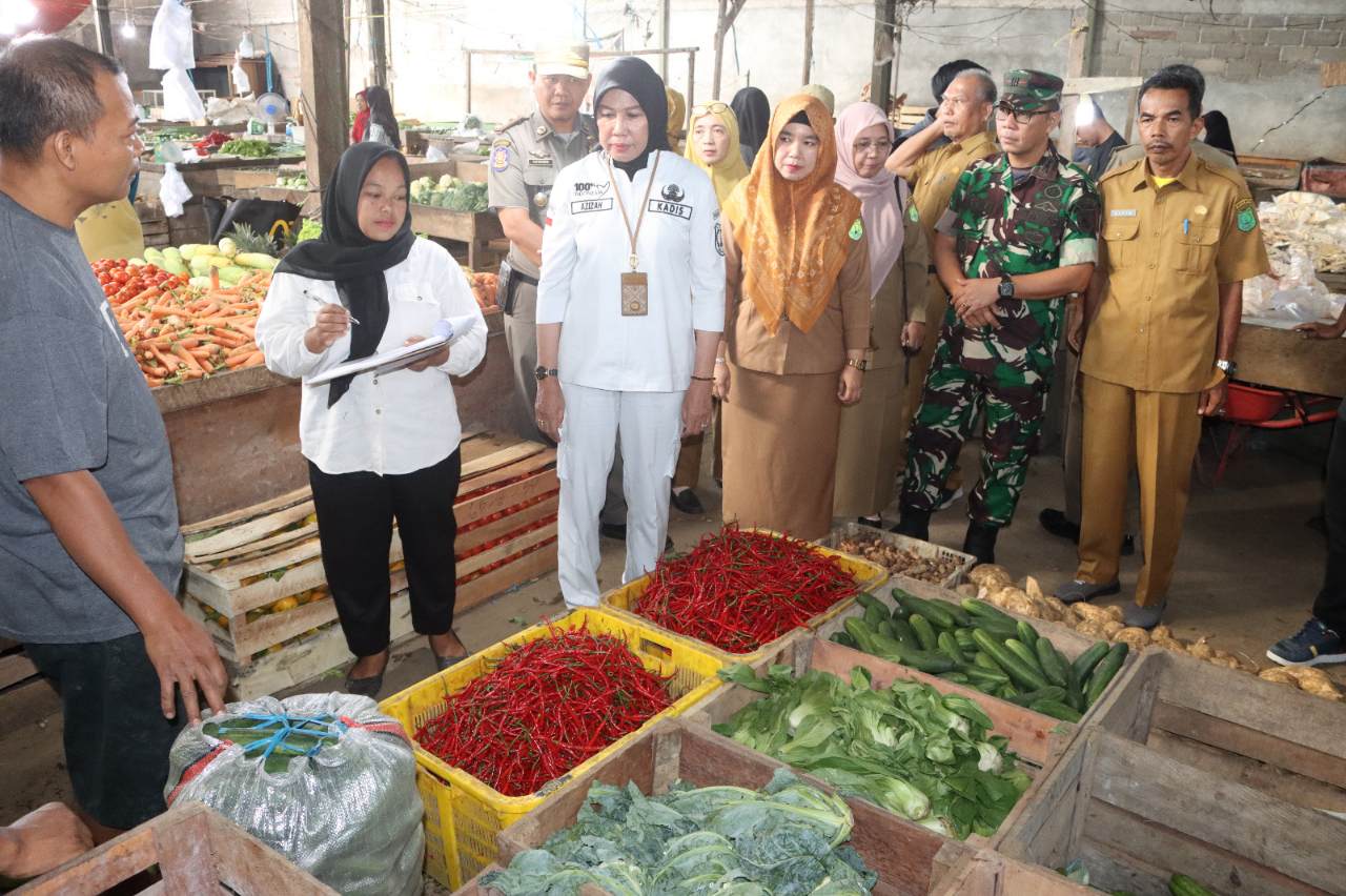 Pastikan Harga Normal Jelang Idul Adha 2025, Disperindag Muba Sidak Pasar